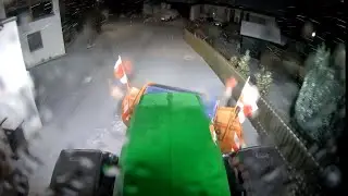John Deere 6R 130 - Winterdienst - Schneeräumen - CabView