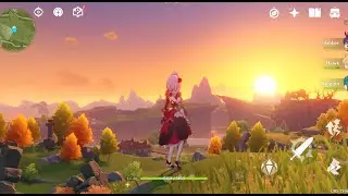 Genshin Impact highest graphics 60 fps test on Poco F3