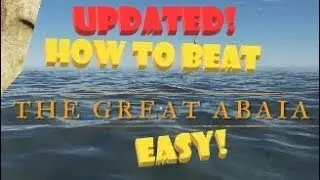 How to Beat the Great Abaia Easy- Stranded Deep PS4- Updated