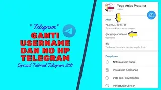 Cara Ganti USERNAME Telegram 2021