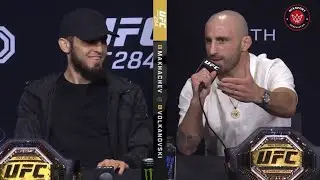 UFC 284 турнирига бағишланган оловли пресс-конференция. Ислам Махачев vs Алекс Волкановски #ufc284