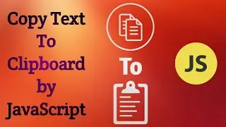 How to copy text to clipboard using JavaScript | Copy text to clipboard in JavaScript