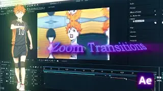 Zoom In/Out Transition - After Effects Tutorial