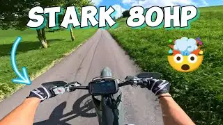TEST STARK VARG 80 HP + ANGRY PEOPLE