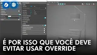É por isso que você deve EVITAR usar Material Override | V-RAY