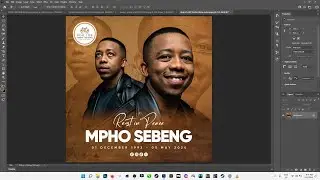Mpho Sebeng | RIP Poster Design