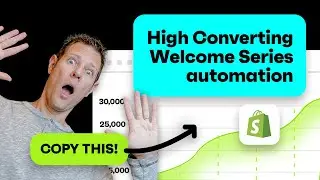 How to Create Welcome Emails That Drive 🔥 3600% Better Conversions 🔥 for Your Shopify Store!