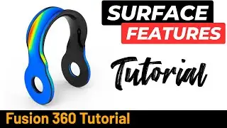 Surface Modeling in Autodesk Fusion 360 - Exercise 282