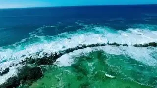DJI Phantom 3 - Shark's Cove, North Shore Oahu Hawaii - 60 FPS HD Drone Aerial Footage