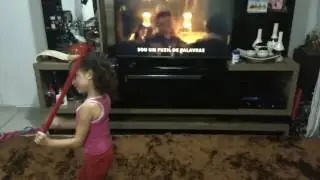 Catarina dançando Arlequina-Parte II