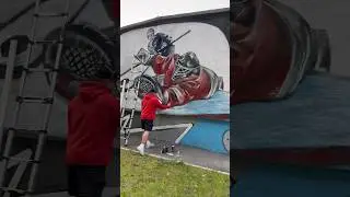 Роспись трансформаторной будки ФНС  #росписьстенспб #росписьстенмск