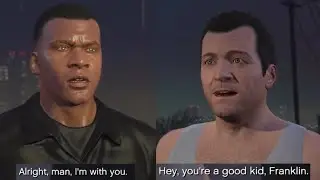 Michael and Franklin being a Father and Son to each other [Part 2]