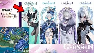 NEW UPDATE!! FONTAINE 5 Star CHARACTERS  4.0 - 4.3 Revealed.. Focalor, Lynette | Genshin Impact