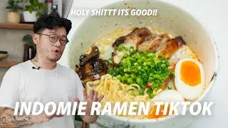 IT TURNS OUT TO BE SO DELICIOUS - TIKTOK-STYLE INDOMIE RAMEN IS GOING VIRAL.