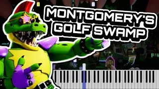 Montgomery's Golf Swamp - FNaF Security Breach | Piano Tutorial