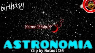 Tony Igy - Astronomia (small clip on my birthday)
