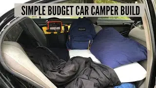 CIVIC CAR CAMPER BUILD