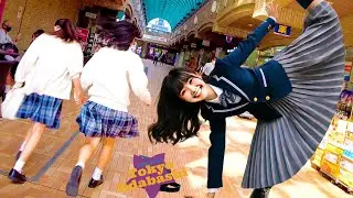 Tokyo Iidabashi 🐶Run! 💖4K ASMR Non-Stop 1 Hour