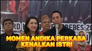 Dibuang Sayang, Momen Andika Perkasa Kenalkan Sang Istri ke Pendukungnya