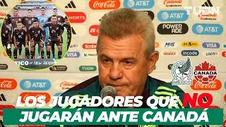 ¿lesión o decisión táctica? 👀 Aguirre revela los que NO JUGARÁN ante Canadá | TUDN