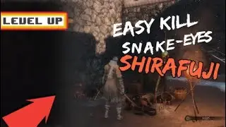 Sekiro - HOW TO KILL SNAKE-EYES SHIRAFUJI [ Easy CHEESE Method ]