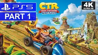 Crash Team Racing Nitro-Fueled | Part 1 | PS5 Story Walkthrough | [4K, HDR, 60FPS]
