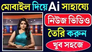 Ai Voice Generator Bangla | How To Create Ai News Channel | @CodeWithTanim