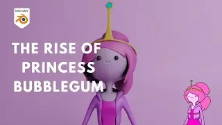 The Rise of Princess Bubblegum: A Timelapse Adventure in 3D Sculpting