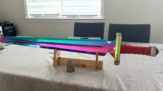 Ω Valheim Sword Mistwalker Steel replica  Unboxing