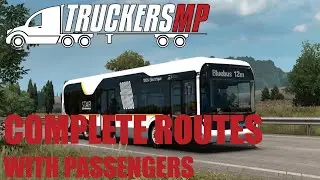 How To Drive Bus Routes With Passengers In TruckersMP 2025 TUTORIAL