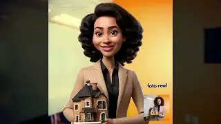 Caricatura animada en 3d (inmobiliarias)