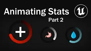 Unreal Engine 5 Tutorial - Character Stats Part 2: Changing stats. Animating