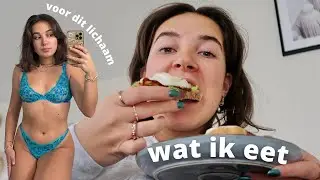 wat ik eet op een dag (vlogmas 7)