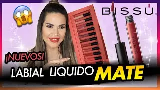 BISSÚ NUEVOS LABIALES LIQUIDOS MATE ¡DESAPARECEN TINTA MATE!