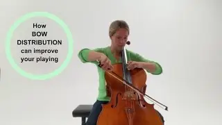 Using bow distribution effectively on the cello