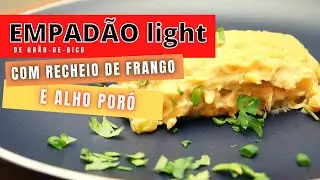 Empadão LIGHT de frango e alho poró