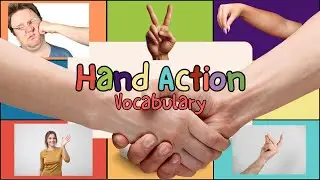 Master English with Fun! 👐 Learn Hands Action Vocabulary Fast! 🏃‍♂️🖐️ #dailyenglish #vocabulary