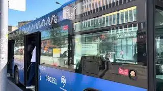 Автобус Mercedes - Benz Conecto || следует по маршруту м34(т54) ”Белорусский Вокзал - м. Фил. Парк”