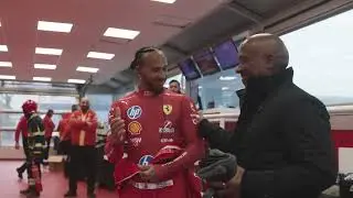 MORE OF LEWIS ON HIS DAY AT FIORANO