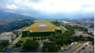 Beautiful Landing at Pereira City - Colombia - Cockpit View [HD 1080p]