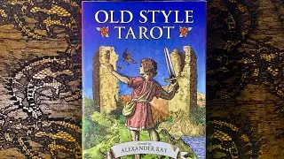 Обзор колоды «Old style Tarot» , art by Alexander Ray☘️ USGames Systems, 2024.