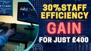 30% Staff Efficiency Gain for £400