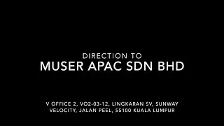 Direction to Muser Apac