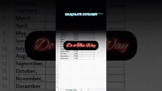 #Day4 Excel Tips & Tricks |  Excel Formula Shorts | #YTShorts #excel #excelshorts #shorts