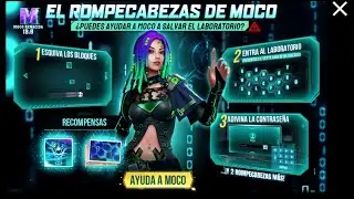 EVENTO DE MOCO | FREE FIRE MINIJUEGO Y MAS