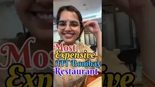 Treat at Gulmohar restaurant in IIT BOMBAY🤩🤩.   #minivlog #garimabangar #iitbombay