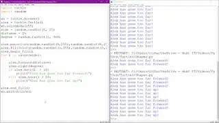 Python Turtles Part 5 - Detecting turtle's location with xcor and ycor