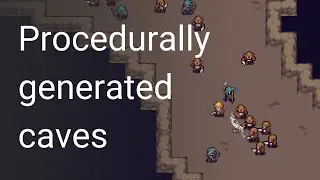 First working version of procedurally-generated caves [Devlog #9]