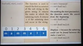 Built-in String Functions with Example, Part 6, in Tamil, Chapter 8, Unit 2,  A.Jaya Mabel Rani/AP.