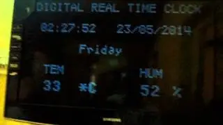 FINAL DIGITAL TV CLOCK